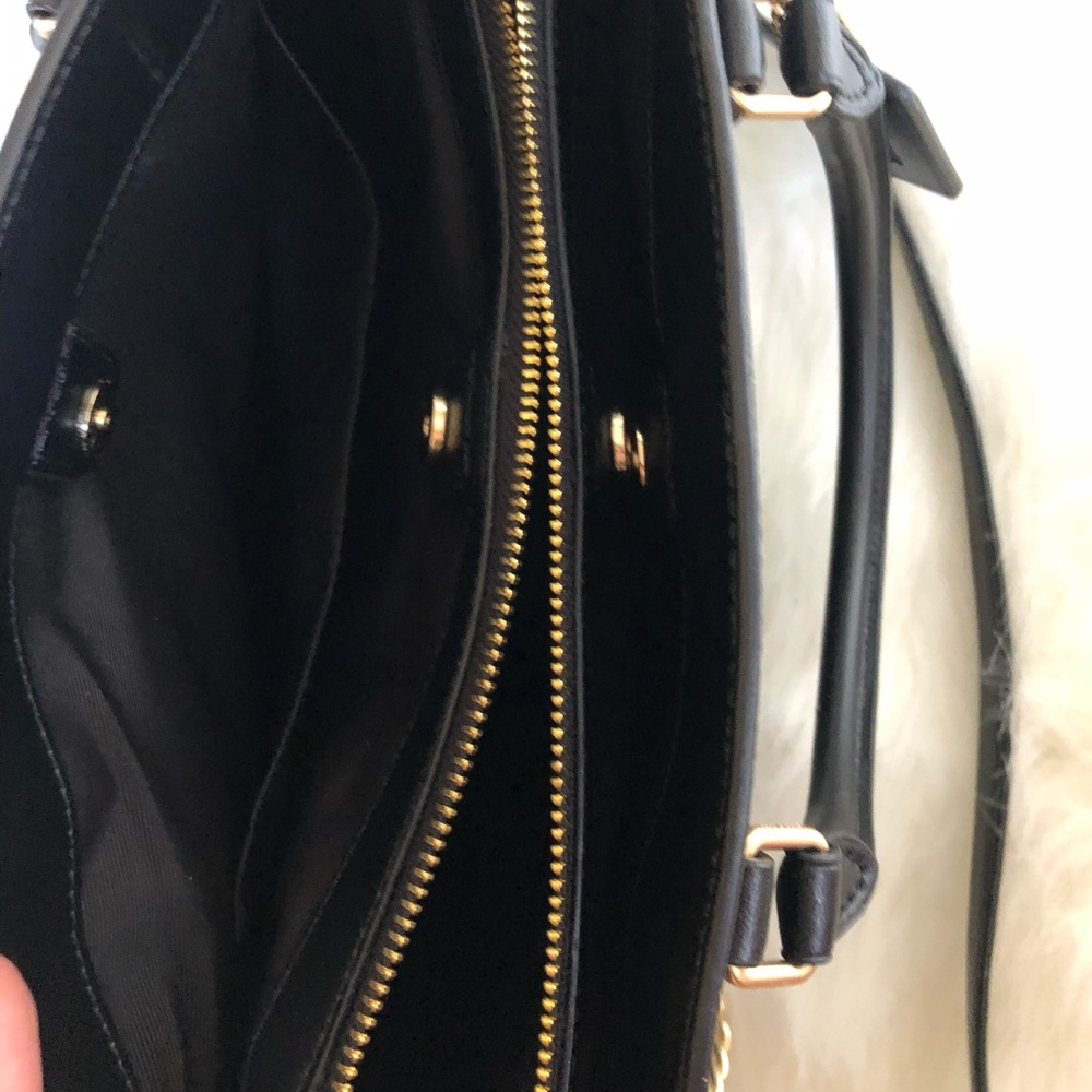 🎁SALE🎁Coach NWT Black Patent Leather Satchel Bag - Picture 5 of 7